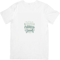 Thumbnail for Create Adventures For Yourself Minimalist Nature Outdoors Graphic Tee