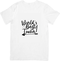 Thumbnail for Worlds Best Teacher Minimalist Appreciation Graphic Tee for Educator Gift