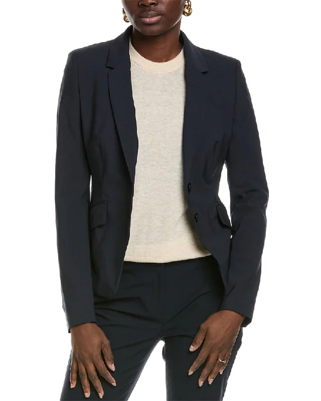 soft coatBoss Hugo Boss Jiletara Wool-Blend Jacket