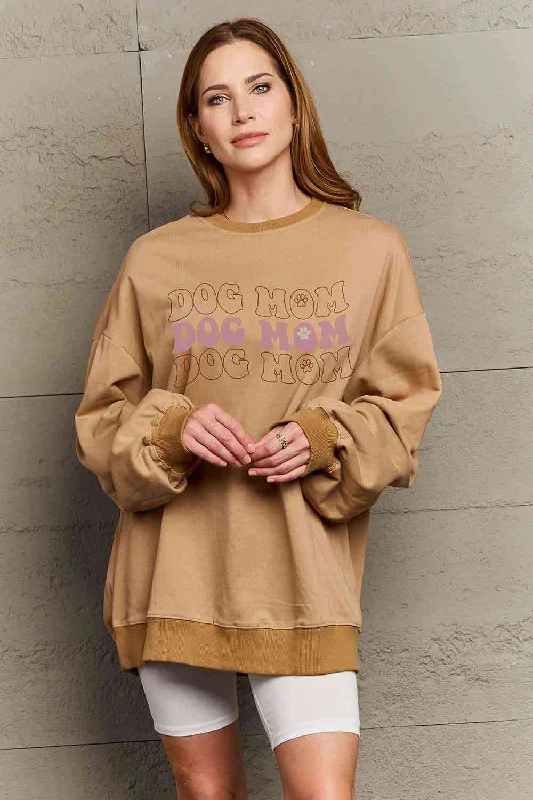 fashion gym hoodieDOG MOM Graphic Sweatshirt