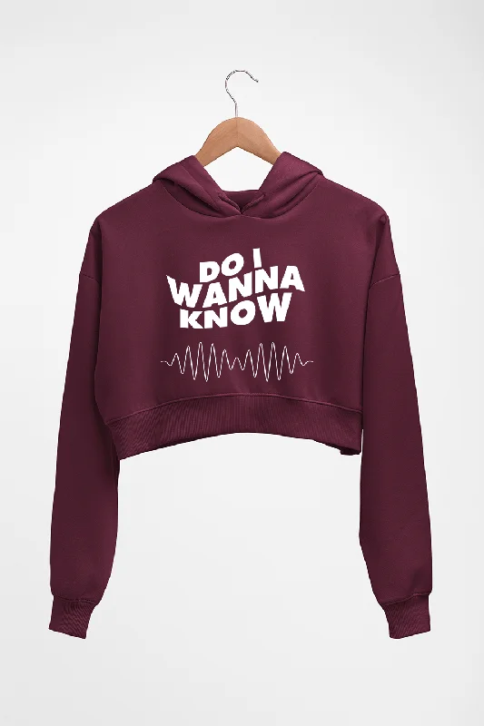 warm hooded jacketArctic Monkeys Crop HOODIE FOR WOMEN