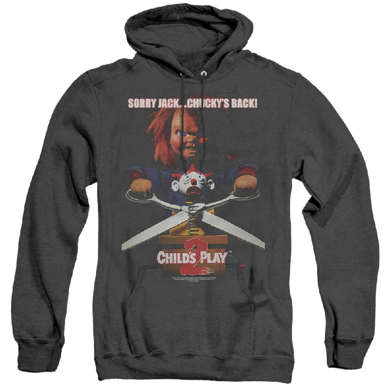 relaxed fit hoodieChild's Play Chuckys Back - Heather Pullover Hoodie