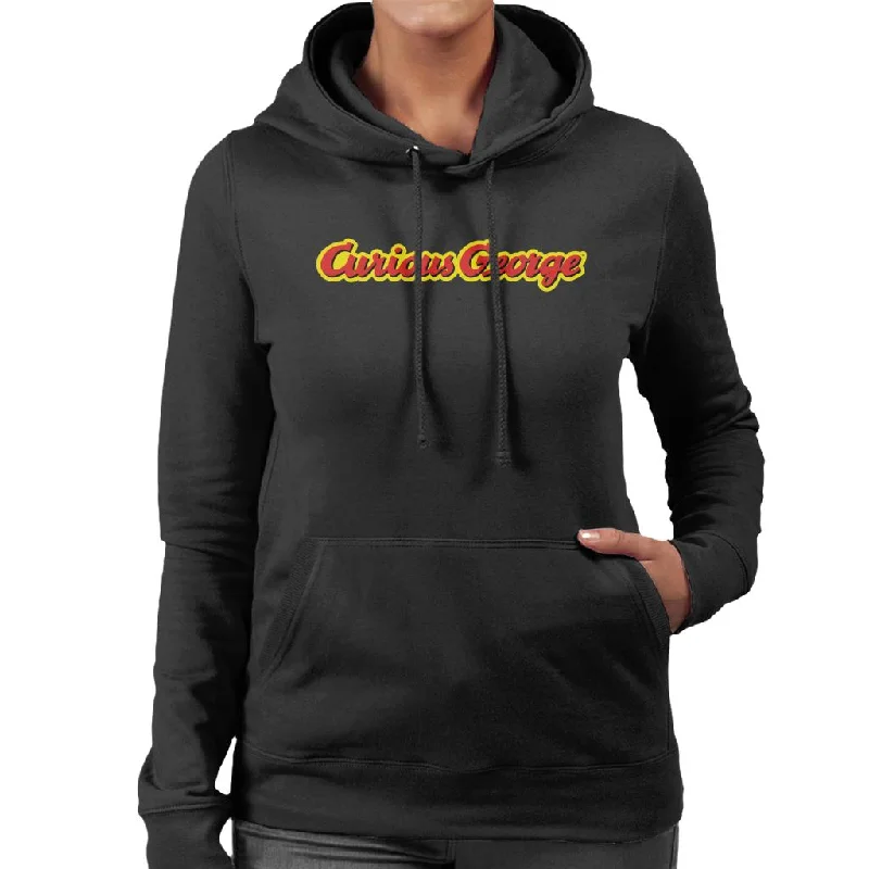 performance hooded sweatshirtCurious George Classic Logo Women's Hooded Sweatshirt