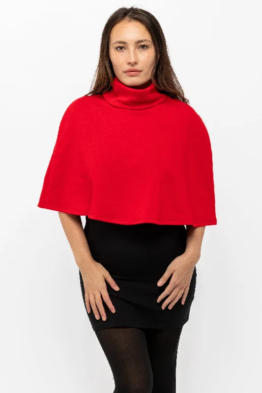 casual workout hoodieF370 - Flex Fleece Turtleneck Cape