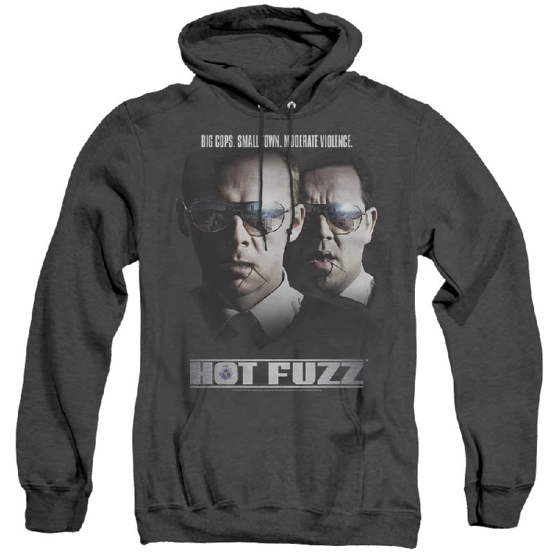 performance hoodieHot Fuzz Big Cops - Heather Pullover Hoodie