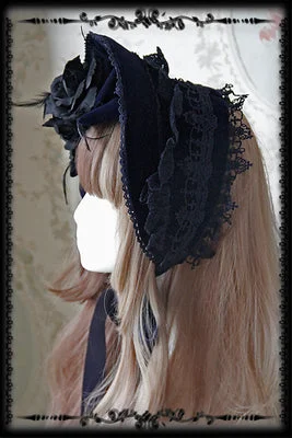 dark blue bonnet