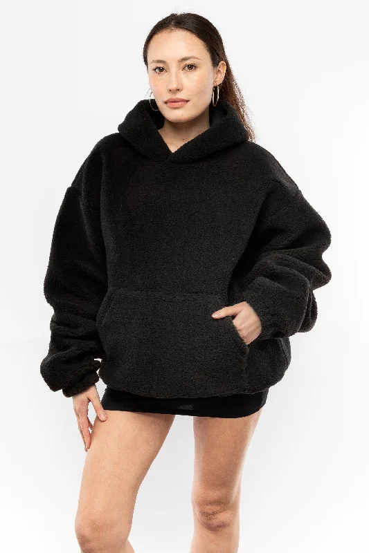 fashion sportswear hoodieSHR4249 - Unisex Sherpa Pullover Hoody