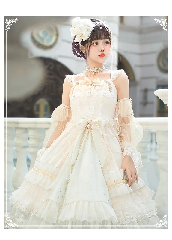 cocktail party dressYingLuoFu~Star Night~Classic Lolita JSK Dress Retro Luxurious Lolita Dress