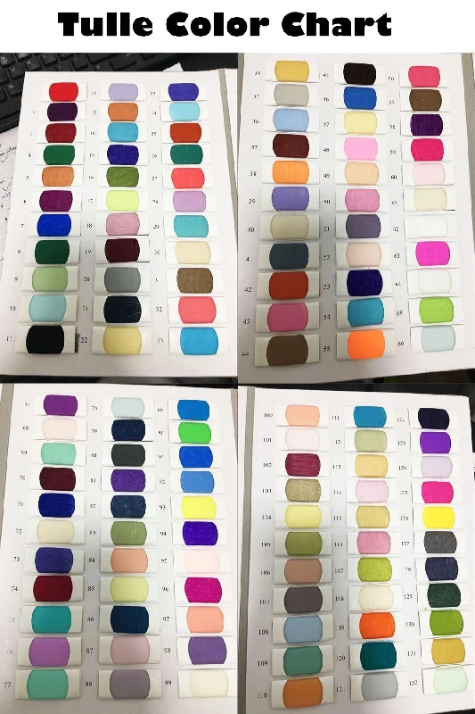 fitted dressTulle Color Swatch