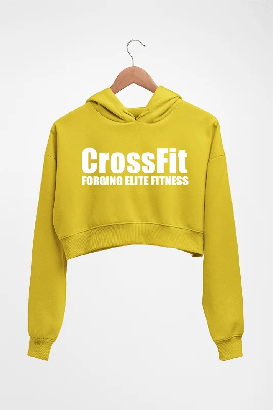 breathable hoodieCrossFit Crop HOODIE FOR WOMEN