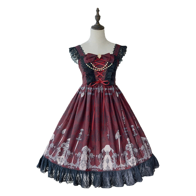 romantic dressDoris Night~Perfume Bottle~Vintage Lolita JSK Elegant Lolita Dress