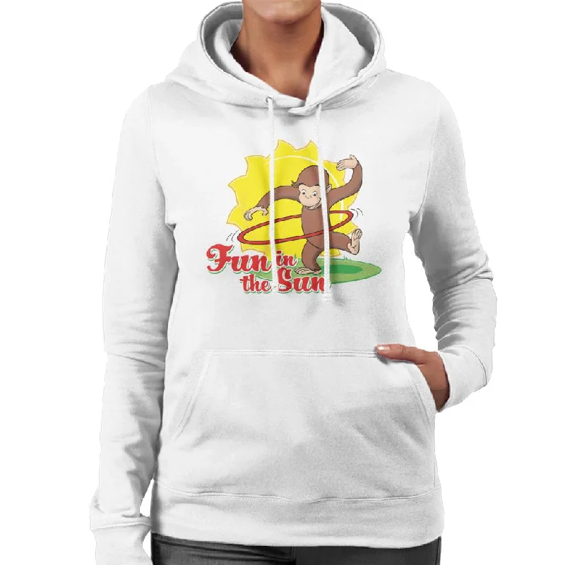 oversized hoodieCurious George Fun In The Sun Women's Hooded Sweatshirt