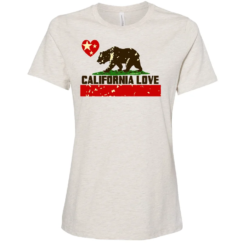 workout style hoodieCalifornia Love Women's Relaxed Jersey Tee