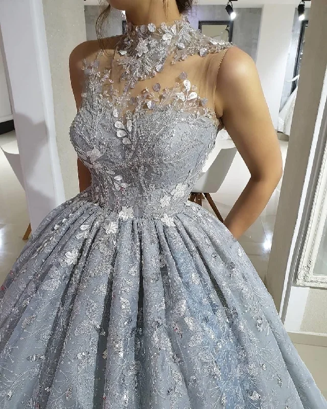 boho-chic dressGlamorous A-line Princess Dress Ball Gown Sweet 16 Dress Y4001