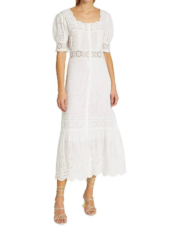 ashionable dressHelena Dress in Antique White