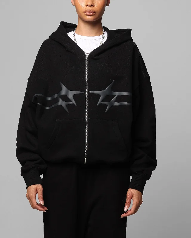 zip-up hoodieLoiter Celestial Full Zip Hoodie Black