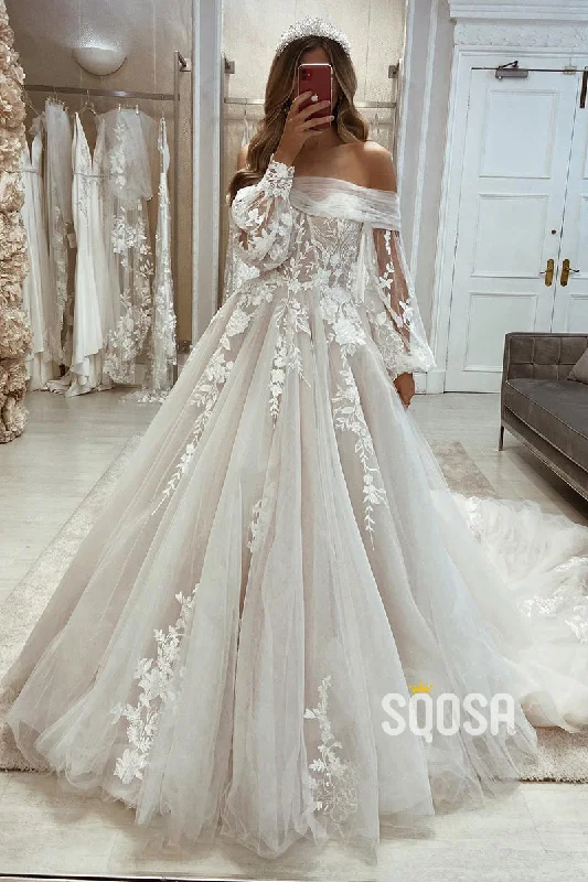 casual shift dressSweetheart Lace Appliques A-line Rustic Wedding Dress Bridal Gown QW0840