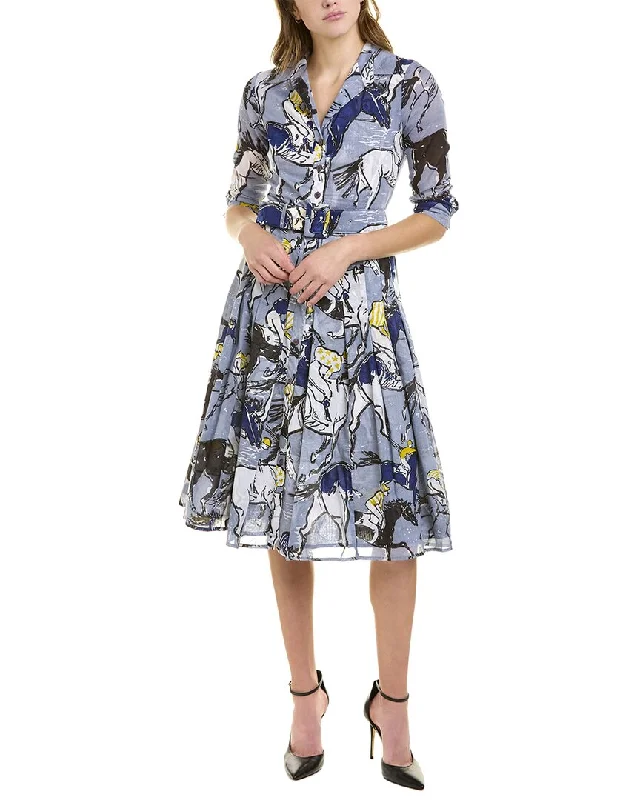 evening dressSamantha Sung Patricia Shirtdress