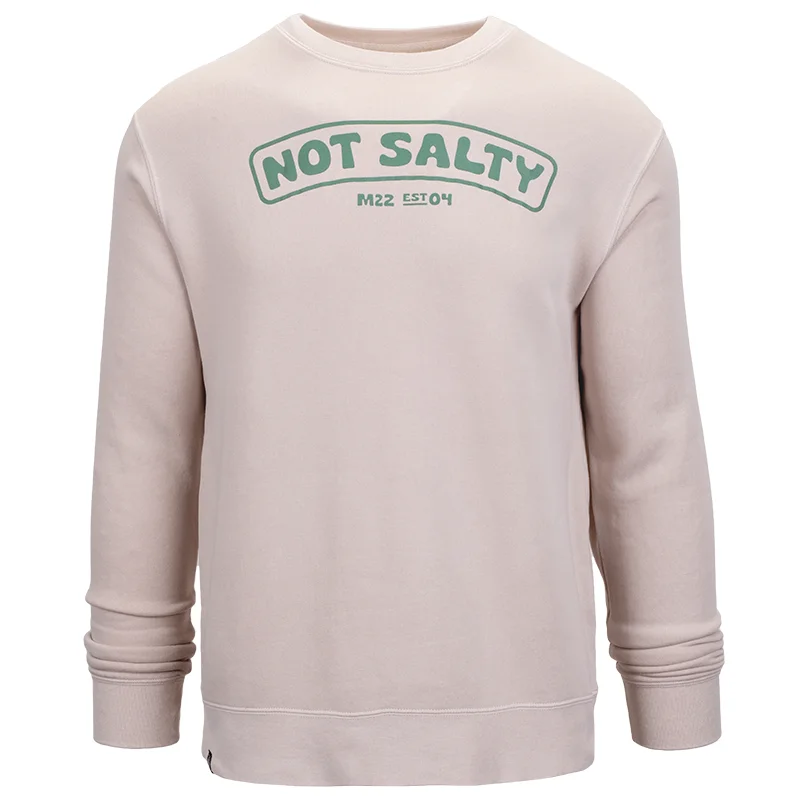 sporty casual hoodieNOT SALTY SWEATSHIRT