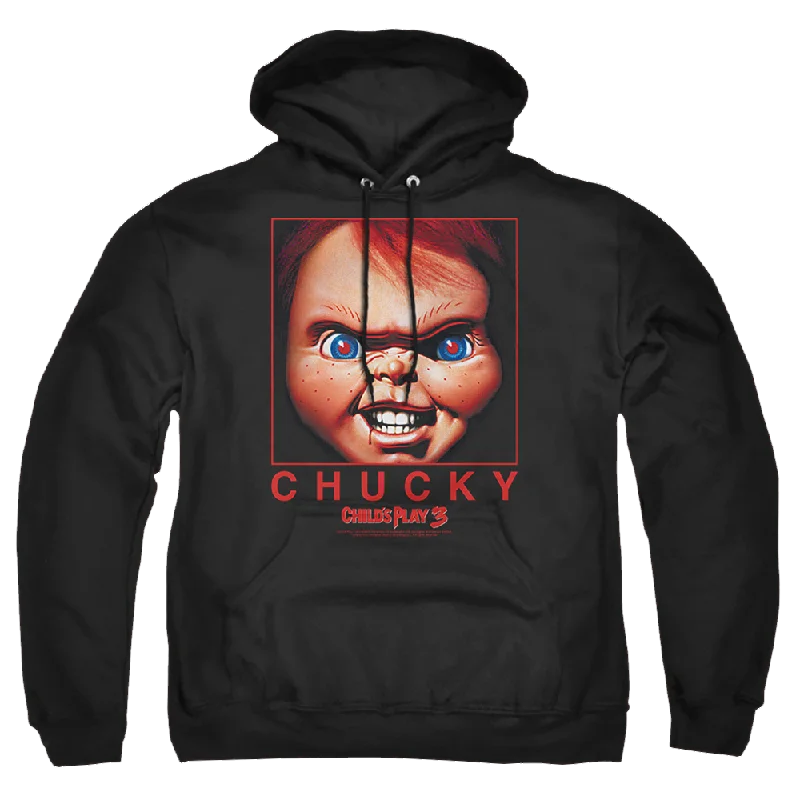 vintage hoodieChild's Play Chucky Squared - Pullover Hoodie