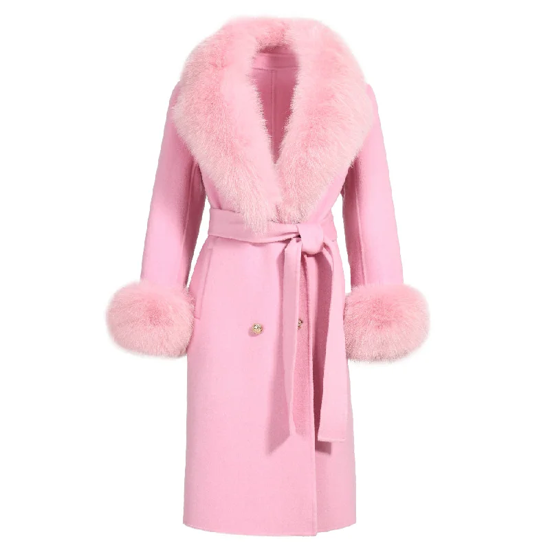 windbreaker jacketWomens 'Sorelle' Cashmere In Pink