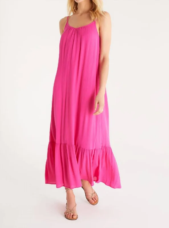 chic shift dressMadeline Maxi Dress in Pink