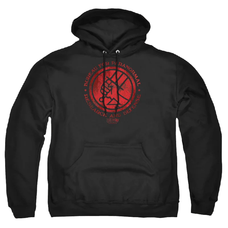 minimal hoodieHellboy 2 The Golden Army Bprd Logo - Pullover Hoodie