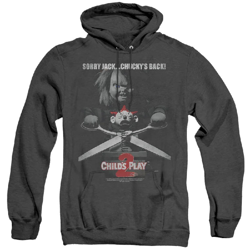 sleek hoodieChild's Play Jack Poster - Heather Pullover Hoodie