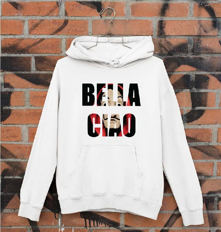 slim-fit hooded sweatshirtMoney Heist Bella Ciao Unisex Hoodie for Men/Women