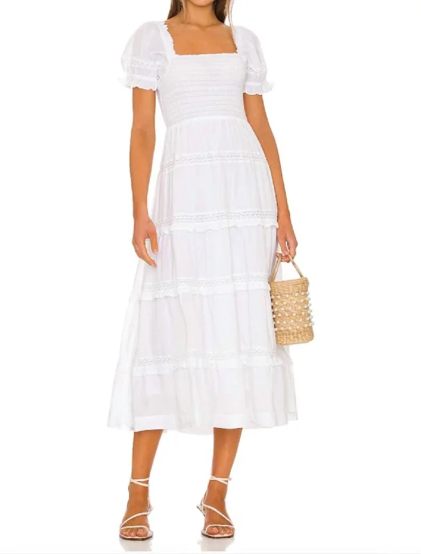 casual summer dressOrla Dress In White