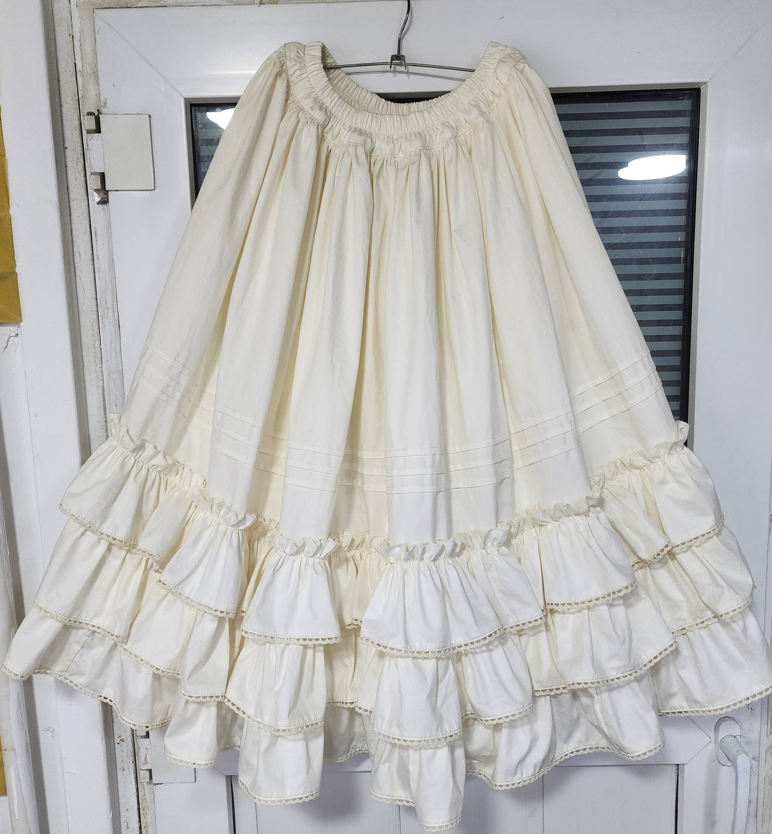 bodycon dressWangYan&Summer~Sweet Lolita Customized Skirt Pure Cotton Ruffled SK