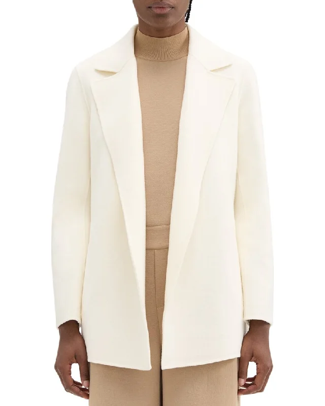 comfortable outerwearTheory Sileena Wool & Cashmere-Blend Jacket