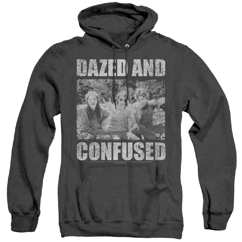 fleece hoodie for winterDazed & Confused Rock On - Heather Pullover Hoodie