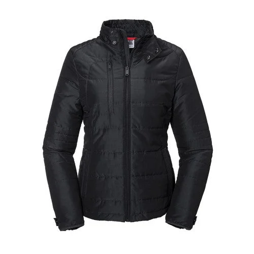 trendy casual outerwearRussell Womens/Ladies Cross Padded Jacket