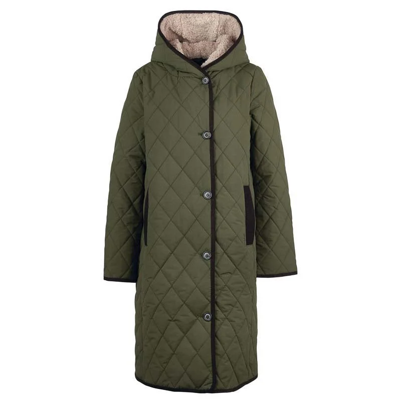 puffer jacketBarbour Bream Ladies Quilted Jacket - Olive/Ancient