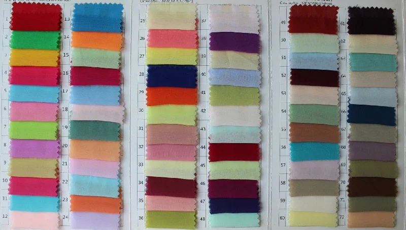 romantic dressChiffon Color Swatch