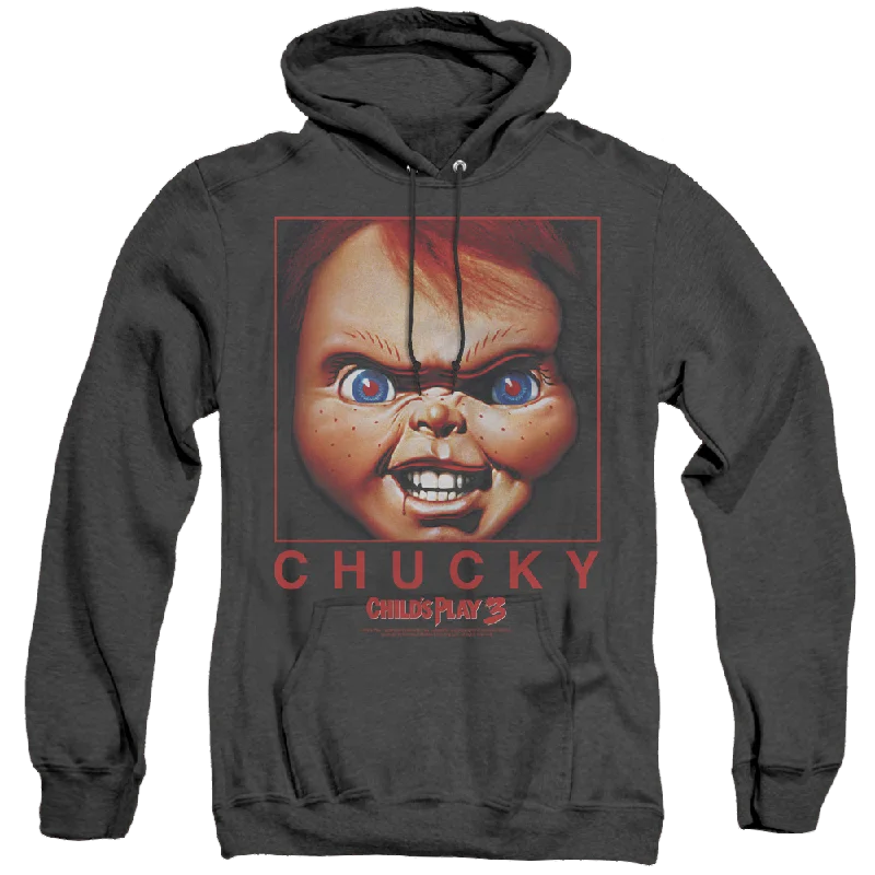 comfortable hoodieChild's Play Chucky Squared - Heather Pullover Hoodie