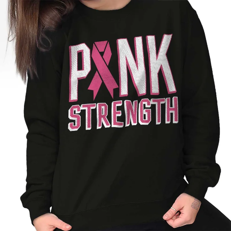 bold workout sweatshirtBCA Pink Strength Crewneck Sweatshirt