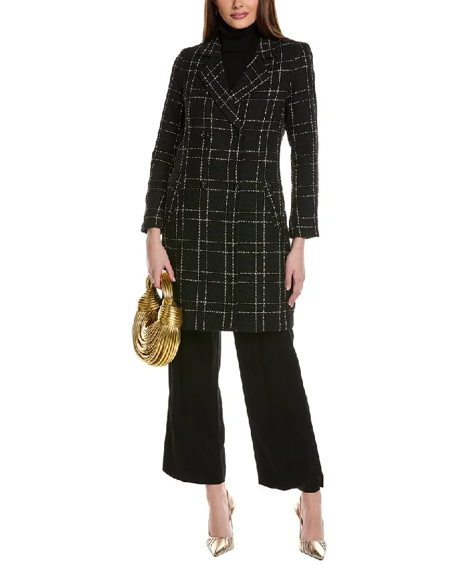 modern coatVince Camuto Tweed Coat