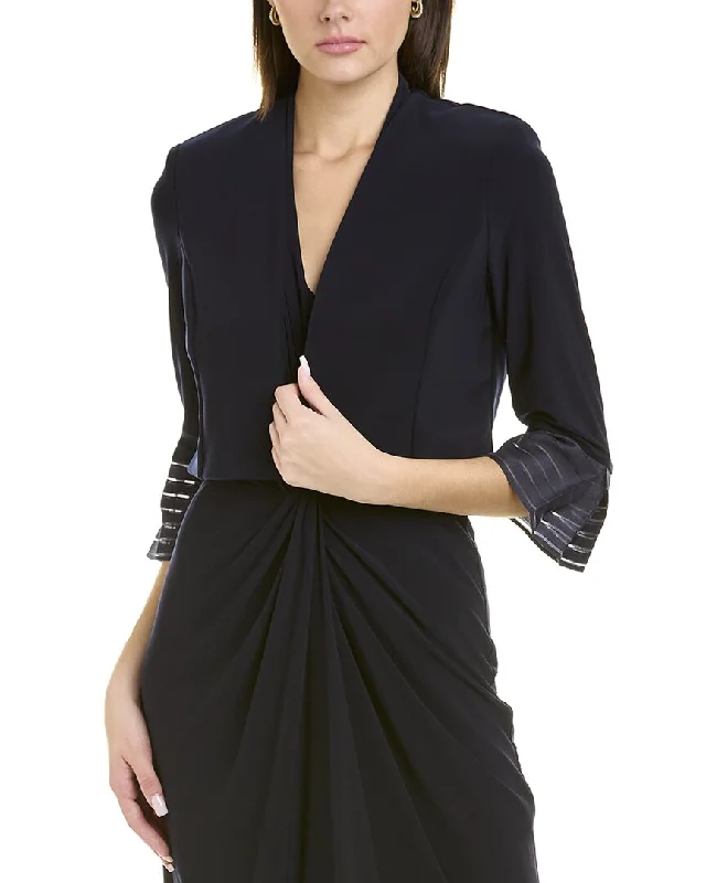 draped dressJoseph Ribkoff Bolero