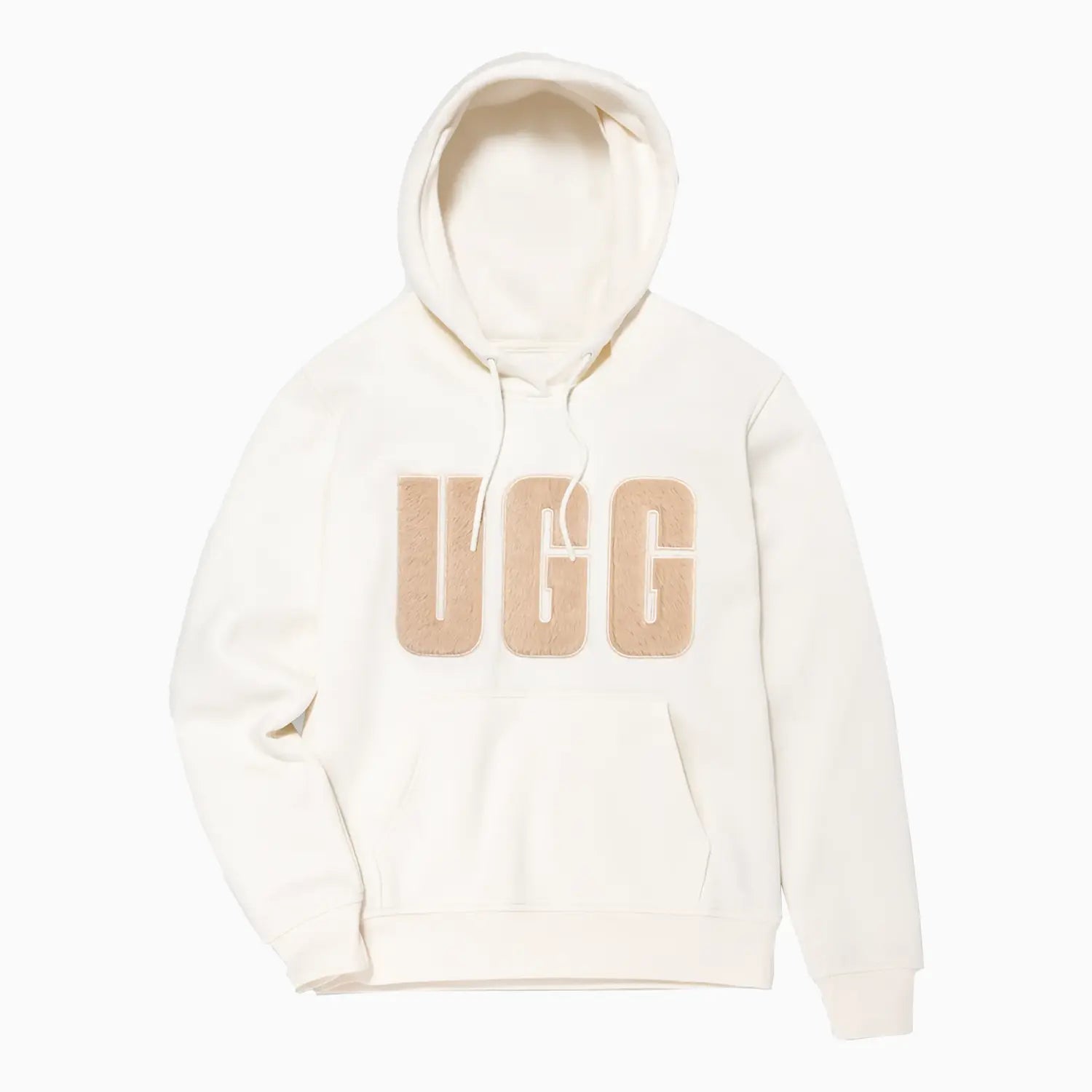 premium hoodieWomen's Rey UGGfluff Logo Pull Over Hoodie