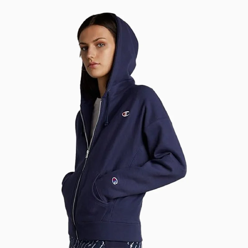 fleece-lined hoodieWomen's Reverse Weave Full Zip Hoodie