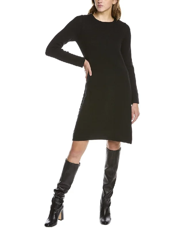 mini dressForte Cashmere Crewneck Cashmere Sweaterdress