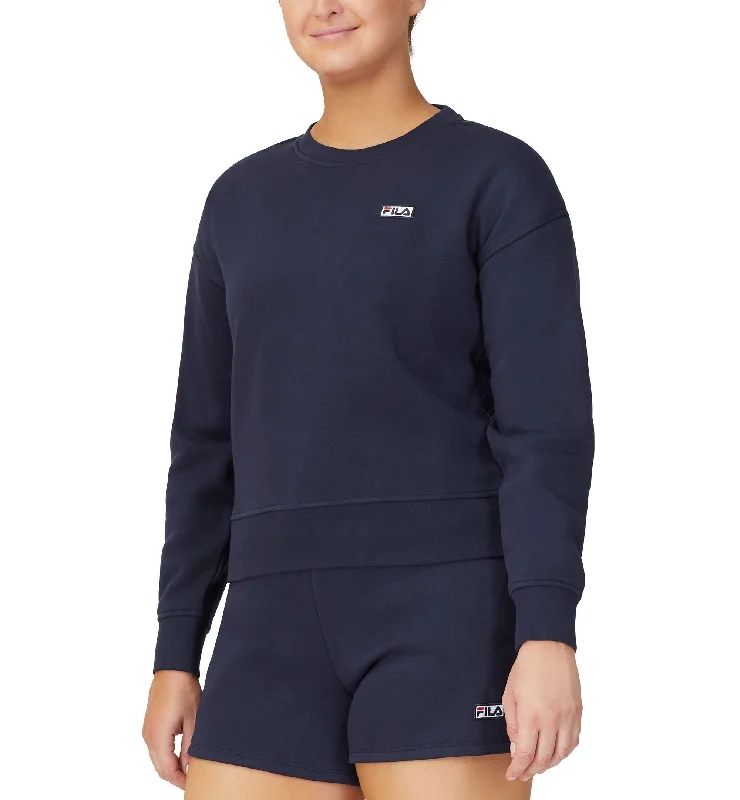 minimalist gym sweatshirtFila Womens Stina Fleece Sweatshirt