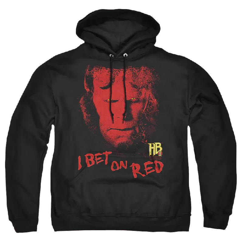 lightweight hooded sweatshirtHellboy 2 The Golden Army I Bet On Red - Pullover Hoodie