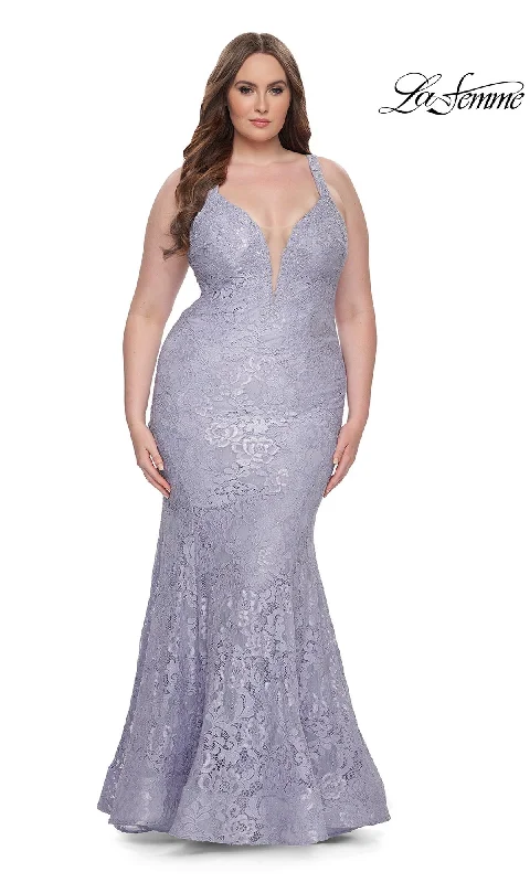 cocktail dressLa Femme 31118 Plus-Size Formal Prom Dress