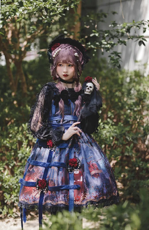 stylish party dressInfanta~Midnight Magic~Gothic Lolita JSK Dress